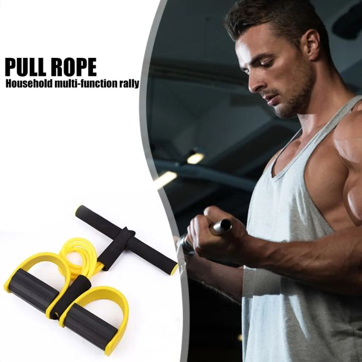 SRIEI%204%20Pedal%20Resistance%20Band%20Fitness%20Rally%20Foot%20Retractor%20Pedal%20Elastic%20Pedal%20Puller%20Physical%20Therapy%20Strength%20Training%20Yoga%20Equipment%20-%20Image%203