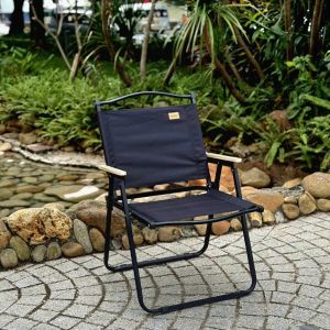 Ghế camping gấp gọn DUZOP Plus ghế dã ngoại cafe câu cá - bản nâng cấp chắc chắn chịu lực cao