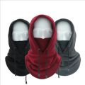 Warm Hoodie Hat Winter Men Women Hat Thermal Polar Fleece Balaclava Hat Hooded Neck Warmer Hike Cycling Windproof Hat. 