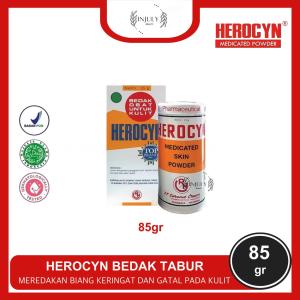 Herocyn Bedak Powder 50gr/85gr/150gr - Untuk Meredakan Biang Keringat dan Gatal Pada Kulit