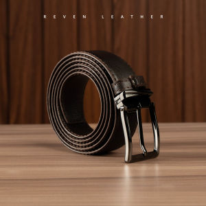 Reven Leather Gatot Kaca Belt - Ikat Pinggang Sabuk Pria