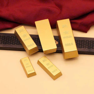Thanh vàng cây nguyên khối Mạ Vàng - 5 Size trang trí Phong Thủy