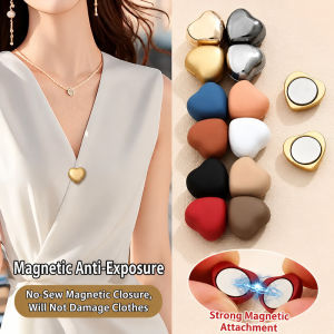 JMY-Multifunctional Mini Heart Magnetic Anti-Exposure Buckle