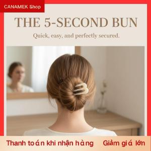 CS Pháp tóc pins đối với phụ nữ U hình tóc forks Vintage kiểu tóc phụ kiện thời trang 3 prong Bun tóc Sticks mũ nón