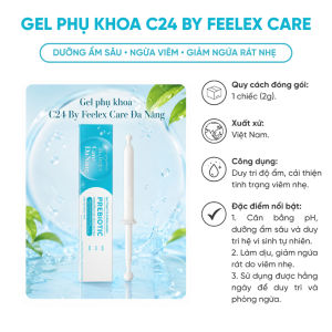Dung dịch vệ sinh phụ nữ đũa thần inner C24 By Feelex Care Đa Năng vệ sinh vùng kín tiện lợi an toàn