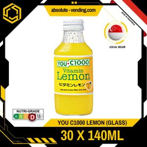 YOU C1000 Vitamin Lemon 140ML X 30 (GLASS)