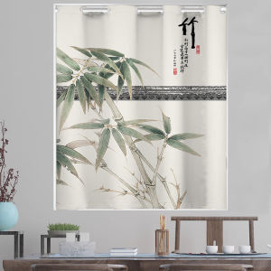 Small Window Blackout Curtains for Bedroom/Bathroom - Grommet Thermal Insulated Room Darkening Curtains for Living RoomFrench Door Curtains Linen Textured Privacy Kitchen Window Curtain 032409