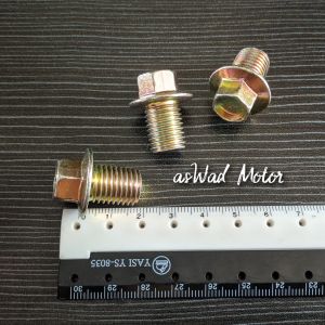 Baut Oli Yamaha Universal / Baut Tap Oli Pembuangan Mesin Bawah Yamaha Mio Jupiter Z Vega R Nuovo / Baut Oli Bawah Yamaha Bebek Matic Universal
