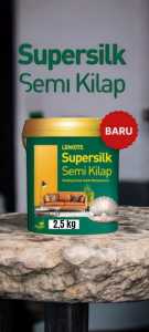 Cat tembok Lenkote Supersilk semi kilap 25 ltr Cat Avian tembok anti noda supersilk 25ltr