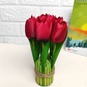 Tanaman Hias Bunga Tulip Plastik Buatan Ornamen Dekorasi Hiasan Meja Artificial COD PBP189