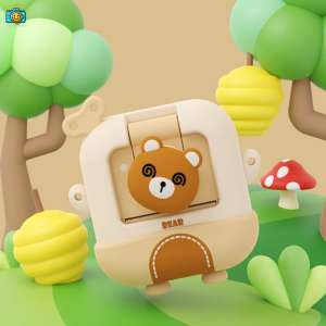 Pix & Play 1080P Kids Digital Flip & Print Camera with unicorn and dinosaur designs for selfie and photo printing.