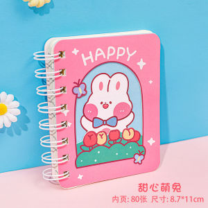 Sổ Tay Ghi Chép Mini 160 Trang A7 Sổ Lò Xo Cute Hoạt Hình Đẹp Dễ Thương