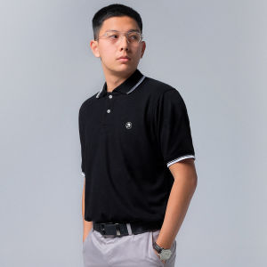 ORCA Semi Kemeja Posh Pique Polo Black