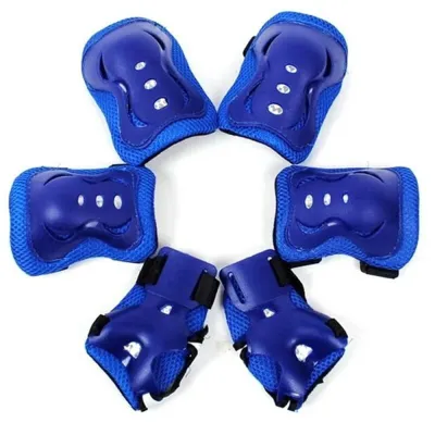 TIMES LORD Children Inline Skatings Skateboard Riding Sports for Roller Skates 6 in 1 Knee Pad Kids Protective Gear Elbow Pads Wrist Protective