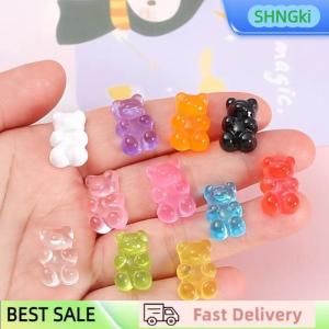 SHNGki 10Pcs Mix Colors Bear Fridge Magnet Photo Message Board Stickers Home Office Refrigerator Decoration Ornaments