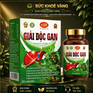 GIẢI ĐỘC GAN CAO CẤP 60 VIÊN – HỖ TRỢ CHĂM SÓC GAN DUY TRÌ CHỨC NĂNG GAN