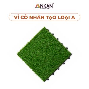 Vỉ Cỏ Nhân Tạo ANKAN Xuất Khẩu Nhật Bản – Lót Ban Công Sân Vườn Kết Hợp Vỉ Gỗ Lót Sàn