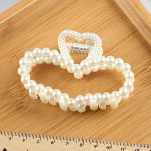 MALL - Jepitan Rambut Klip Motif Mutiara Fashion Korea Jepit Lucu Wanita Cantik ACC28