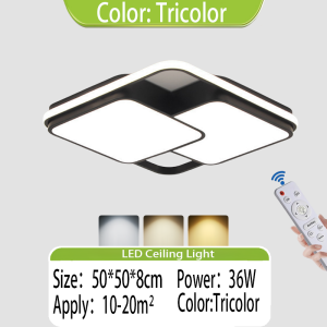 Modern Minimalist LED Ceiling Light 3 Color Dimming/Remote Control Living Room Bedroom LED Light For House Ceiling