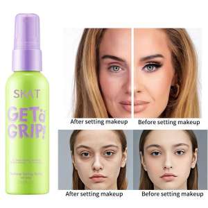 【TERSEDIA & COD】60ML Makeup Setting Spray 24 jam pengunci berembun & alas bedak tahan lama Matte Fix Semprotan Wajah Pelembab Pembentuk Lapisan Cepat Semprotan Penyempurna Anti Noda Anti Keringat Semprotan Pengunci Rias Wajah Super Kuat