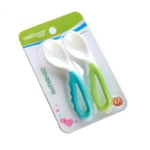Abloom ช้อนสำหรับเด็ก ฝึกทานอาหารด้วยตัวเอง Spoon Set for Kids (คู่สีฟ้า/เขียว)