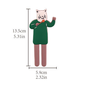 [Cooking Cat Fridge Magnets] Chef Cat Refrigerator magnet hook