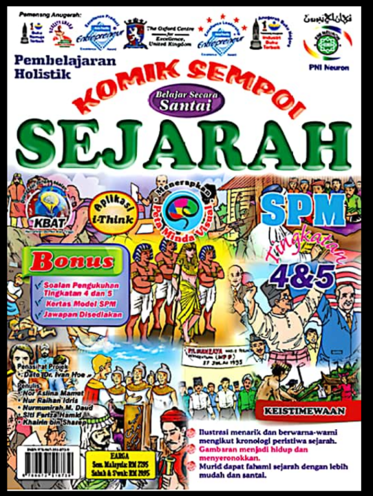 PEMBELAJARAN HOLISTIK KOMIK SEMPOI BELAJAR SECARA SANTAI SEJARAH SPM ...