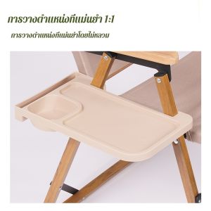 ที่วางแก้วน้ำที่ด้านข้างของเก้าอี้มิตเตอร์ ที่วางแก้วน้ำตั้งแคมป์อลูมิเนียมอัลลอยด์กลางแจ้งพับได้