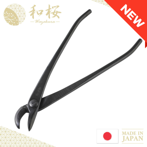 Wazakura Hand Forged Bonsai Tree Trunk Splitter 8.25"(210mm) MADE IN JAPANJapanese Bonsai Curved Jin PliersCurved Tips for Detailed Jin and Shari WorkComfortable Ergonomic HandlesHand-Forged by Japanese Artisans japanese bonsai tools bonsai cutters