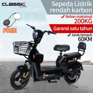 Sepeda Listrik Motor 48V Sepeda Listrik Dewasa Sepeda Listrik Premium Mewah / Sepeda Motor Listrik Bisa lari 60km