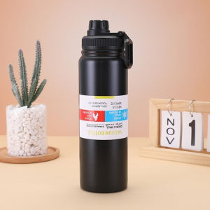 Termos Sport Tumbler Minum 1000ML Botol Minum Aesthetic Botol Air Minum Tahan Panas Dingin SD1211