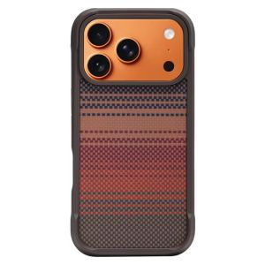 Original Geometric Tech Woven Magnetic Case For iPhone 18 17 16 Pro 17Pro Max For Magsafe Matte Shockproof Hard Protective Cover