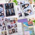 SZXBOGS Multiple Pockets A4 Kpop Photocard Binder PP DIY Card Stamp Die Jewelry Storage Inner Page Card Binder Transparent Photocard Holder. 
