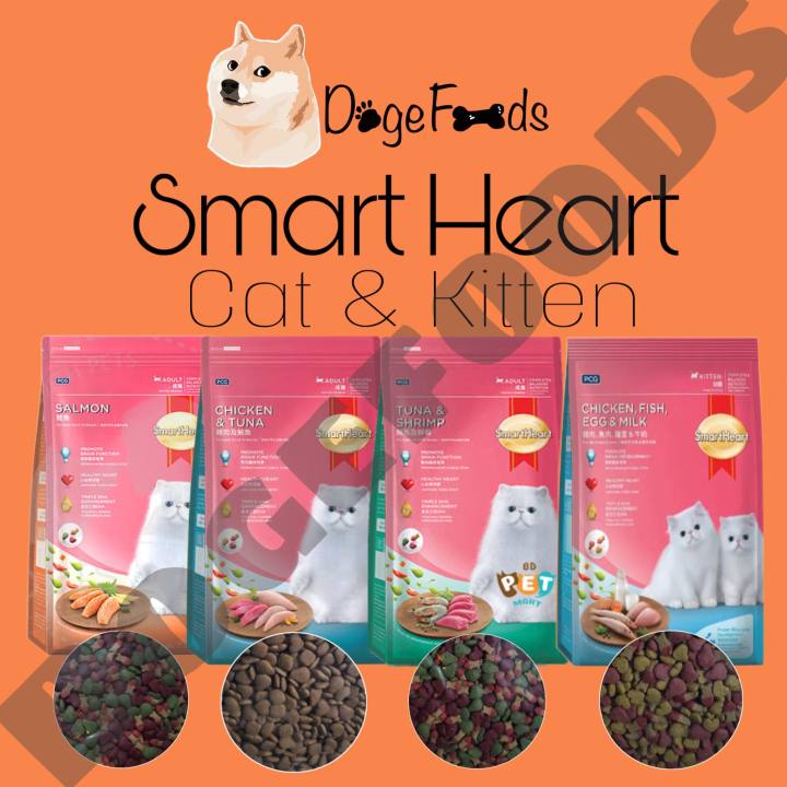 SMARTHEART CAT FOOD plain color REPACKED Lazada PH