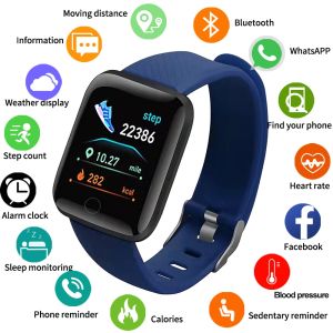 116Plus Smart Sports Watch – Touchscreen Fitness Tracker with Long Battery Life and IP67 Waterproof for All Your Outdoor Activities