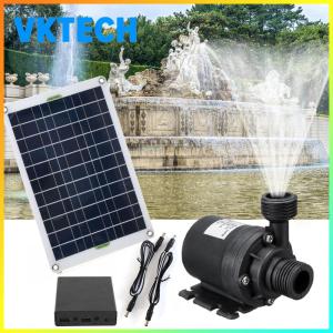 Vktech ชุดปั๊มน้ำพลังงานแสงอาทิตย์ 800L/H 50W สำหรับสวนและตกแต่งน้ำในสวน
