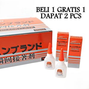 [ ISI 2 PCS] Lem Cair Korea Handsome HS-10 Power Glue Lem Setan Tetes Serbaguna