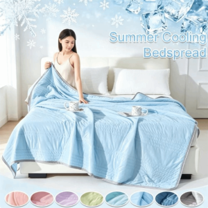 DIVATEN Breathable Cooling Blanket Double Sided Cooling Fabric Summer Quilt High Quality Lightweight Air Condition Comforter Summer Bedding