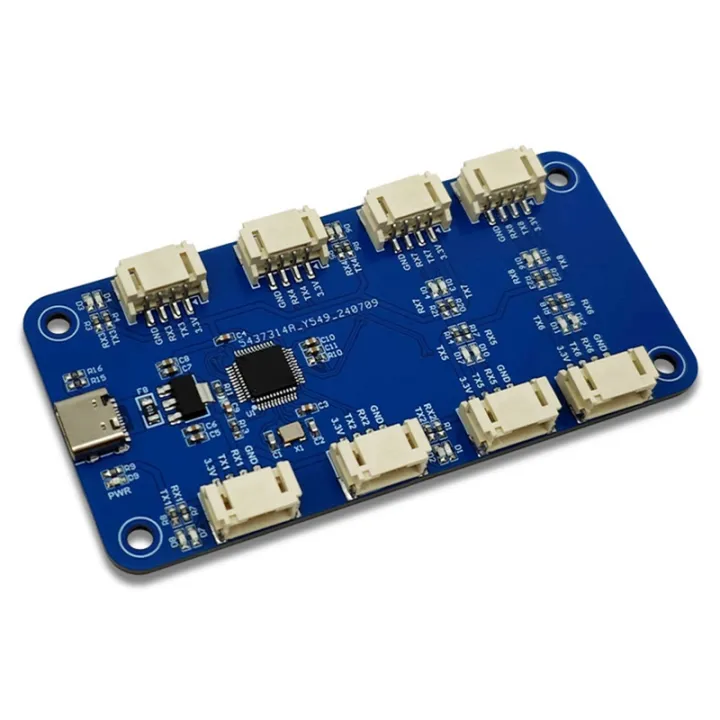[rabel]USB to 8 Port TTL Serial Module Type C to TTL Serial Module High ...