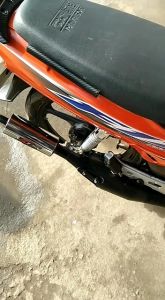 Knalpot Standar Racing Fiz R Hitam Tameng