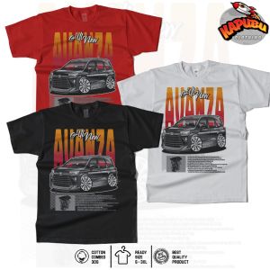 Kaos Baju TShirt Anak Otomotif desain kartun Honda Civic Nouva