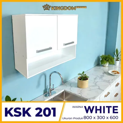 KINGDOM Lemari Dapur Gantung / Kitchen Set Atas KSK 201 by Kingdom Panel