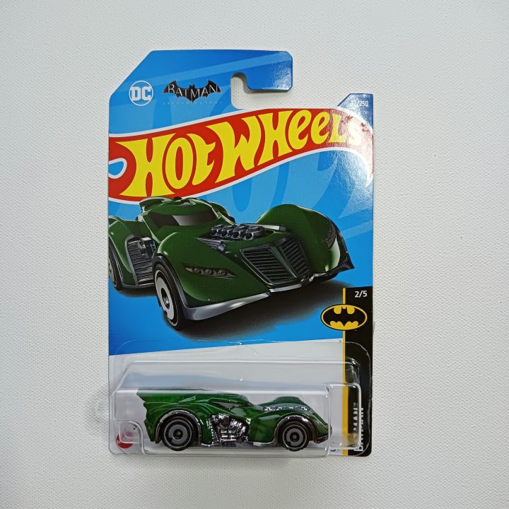 Hot Wheels Batman: Carte Lunghe E Batmobile, Scala 1:64 - Nuovo E Collezionabile
