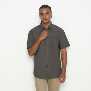 POLICE Kemeja Polos Cotton Twill Slub Regular Fit Pria