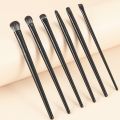 6pcs Makeup Brushes Tool Set Eye Shadow Power Blush Make Up Blending Beauty Soft Cosmetic Brushes. 