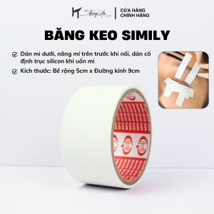 Băng Keo dán mi Nhật Gai Lụa Simili Giấy vàng dán mi Thoáng Khí (LOẠI 1) Dụng Cụ Nối Mi Thúy Hà