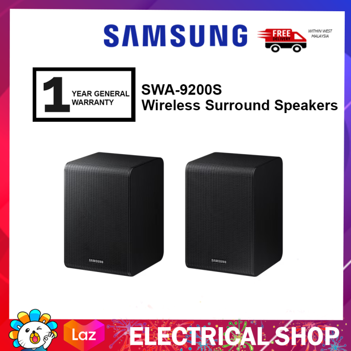 {FREE SHIPPING} Samsung SWA-9200S Wireless Surround Speakers SWA9200S ...
