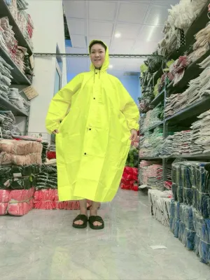 Áo mưa BÍT vải dù Áo mưa kéo khóa vải da cá siêu bền (Hàng cao cấp xưởng)