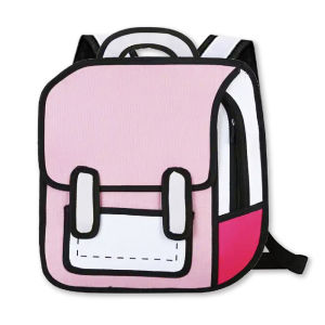 Balo 3D Hiệu Ứng Họa Tiết 2D - Đa Dạng Màu Sắc