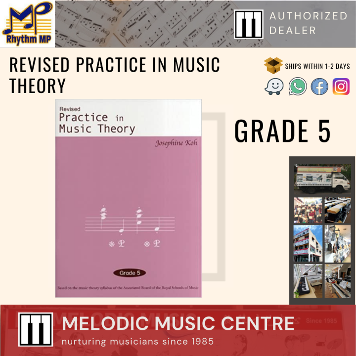 Practice in Music Theory Grade 5 by Josephine Koh (Revised) Lazada